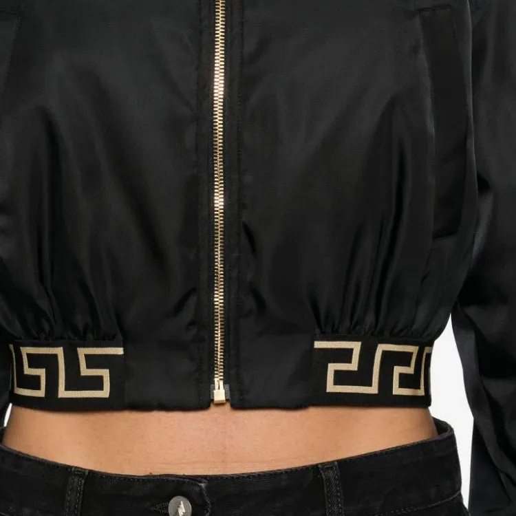 VERSACE SS24 Jackets Coats Women's Black-5