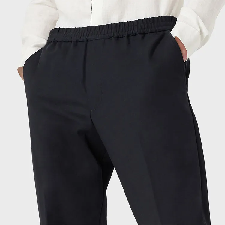 EMPORIO ARMANI Casual Pants Men Navy Blue-5