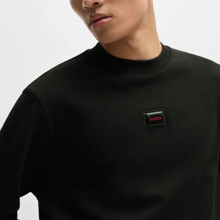 HUGO BOSS Logo Applique Crewneck Sweatshirt-4