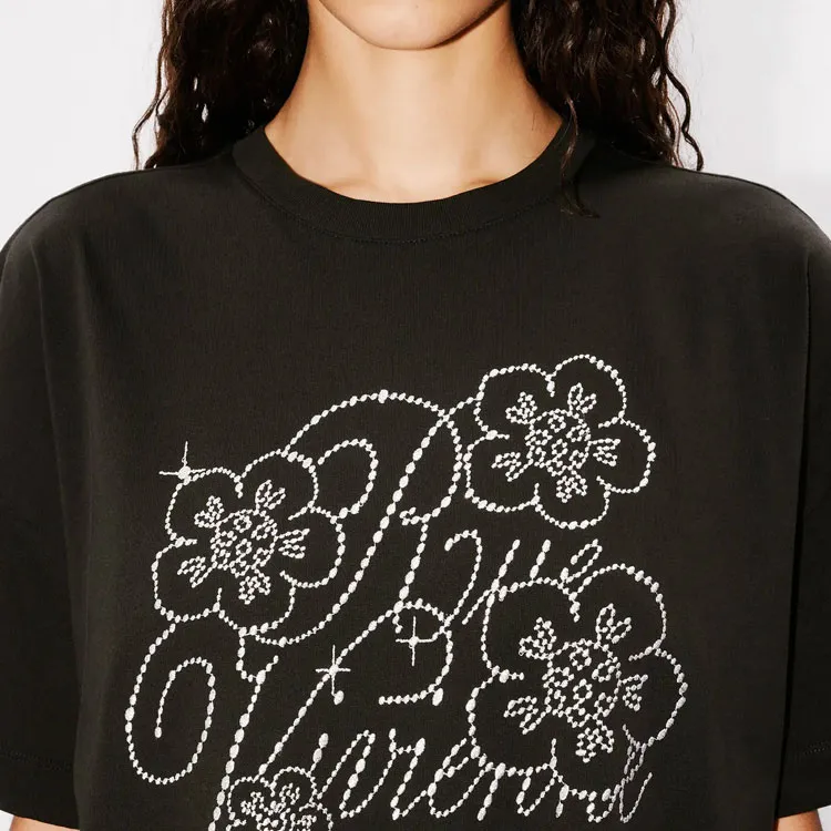 KENZO Embellished Crewneck T Shirt Dress-4