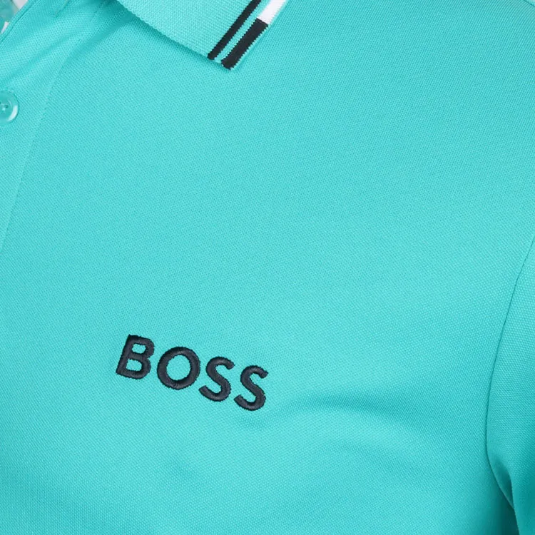 HUGO BOSS Polo Shirt Men's Turquoise-2
