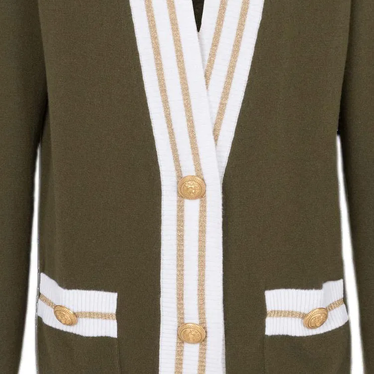 BALMAIN Button front Knitted Cardigan-6