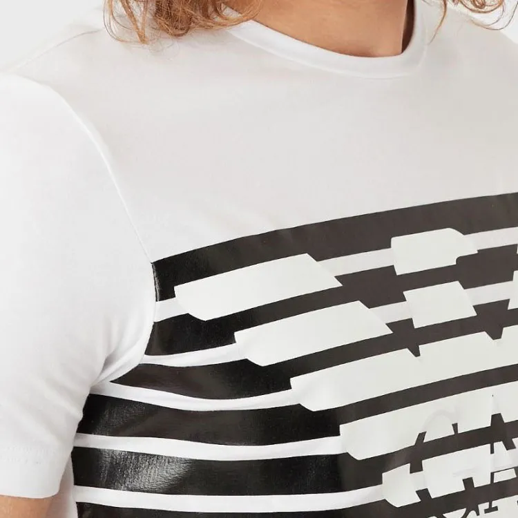 EMPORIO ARMANI EA7 SS22 Regular T-Shirt Men's White-4