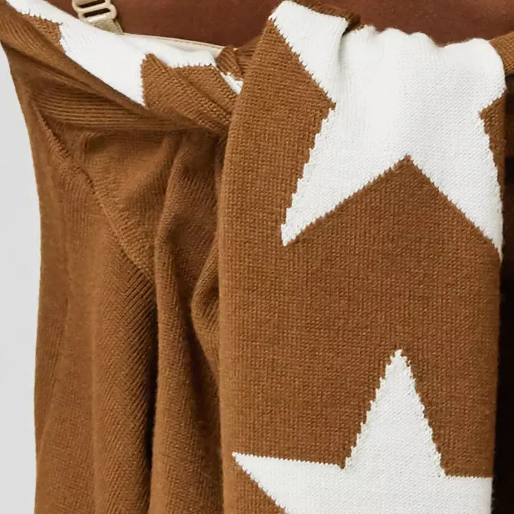 Burberry Long Sleeved Dresses Women's Russet-6
