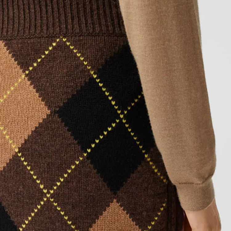 Burberry Casual Long Skirts Women's Multicolor-6