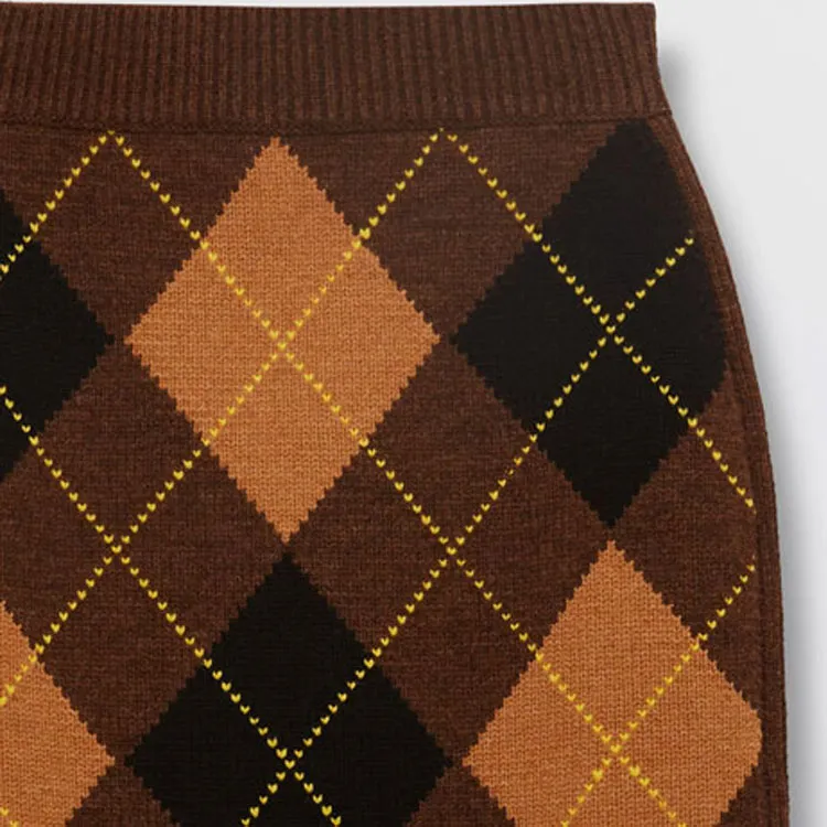 Burberry Casual Long Skirts Women's Multicolor-5