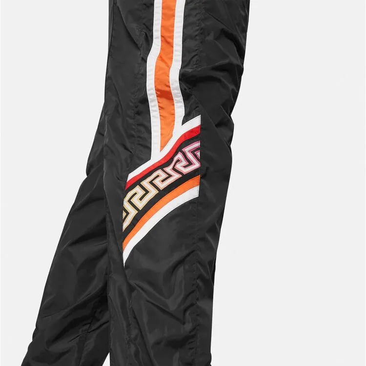FANSIZHE Knitted Sports Pants Men's Black-4