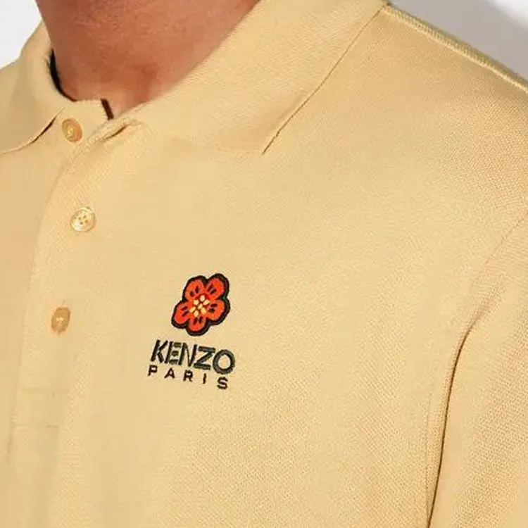 KENZO Polo Shirts Men Beige-5