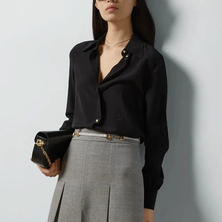 GUCCI Shirts Women's Black-2