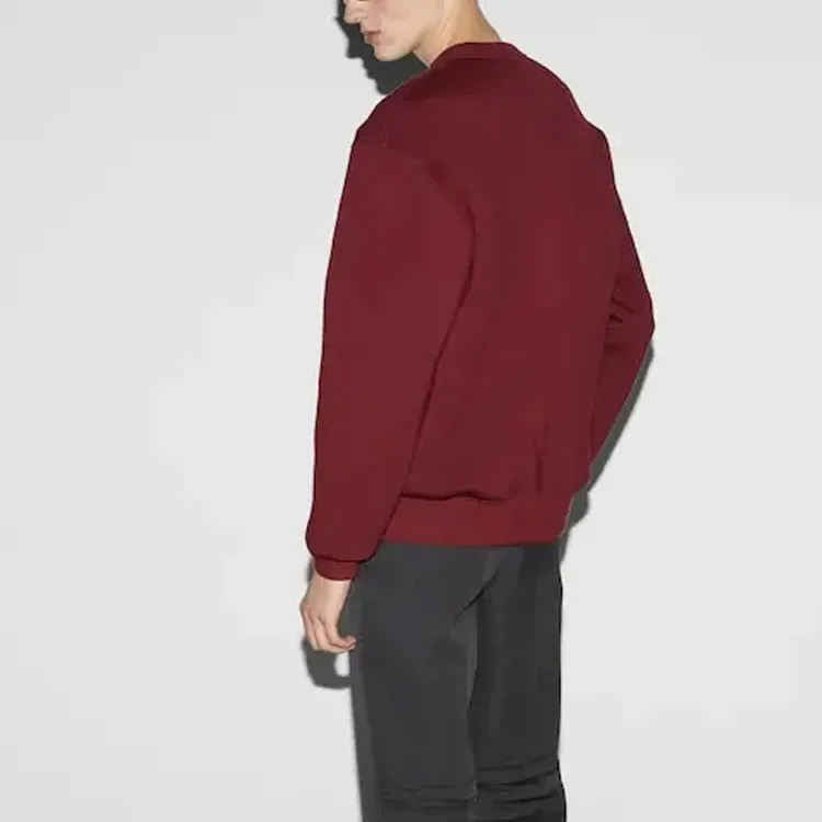 GUCCI Logo Embroidered Crewneck Sweatshirt-4