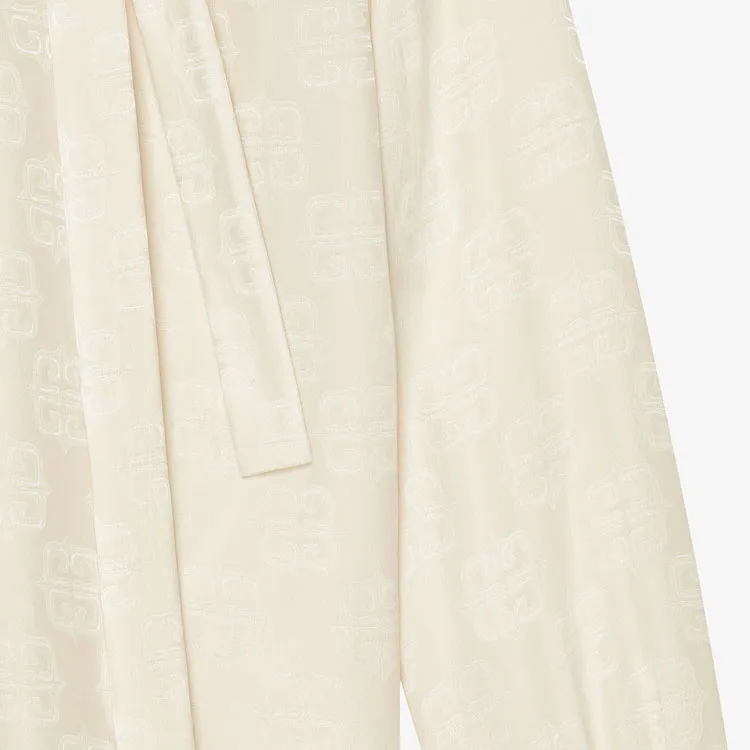 Givenchy 4G Jacquard Long Sleeved Blouse-4
