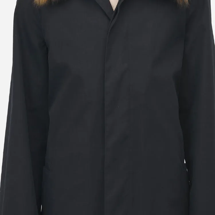 Alexander McQueen FW24 Coats Men's Black-5