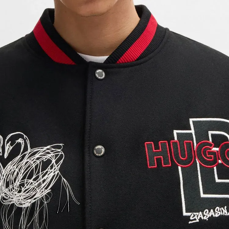 HUGO BOSS Jackets Coats Men's Black-5