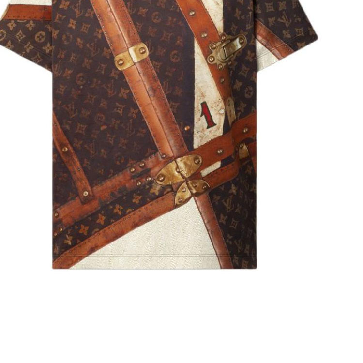限定品◆関税なし【LOUIS VUITTON】Sleeveless LV Trunk Tシャツ LOUIS VUITTON】ルイヴィトン『ロゴ 半袖Tシャツ sizeXXL