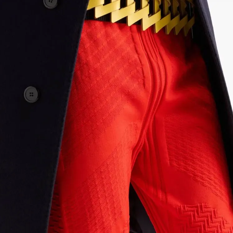 PRADA Striped Cotton Track Pants-4