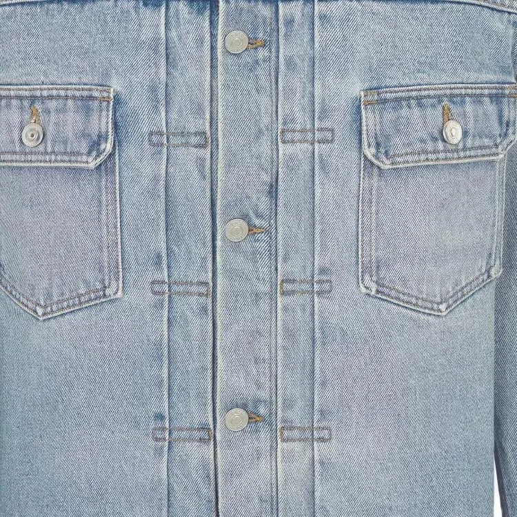 DIOR FW23 Denim Jacket Men's Light Blue-6