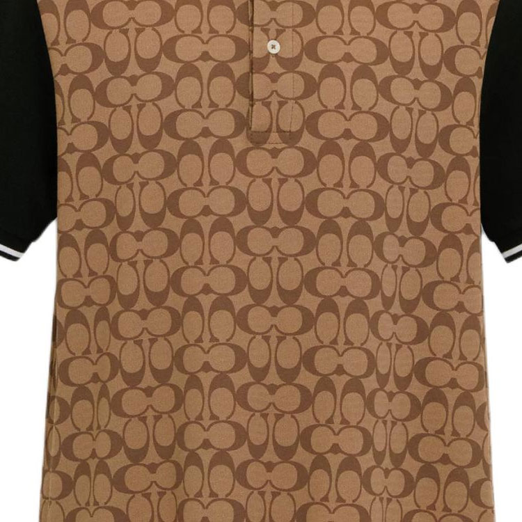 COACH Polo Shirts Men Black - POIZON