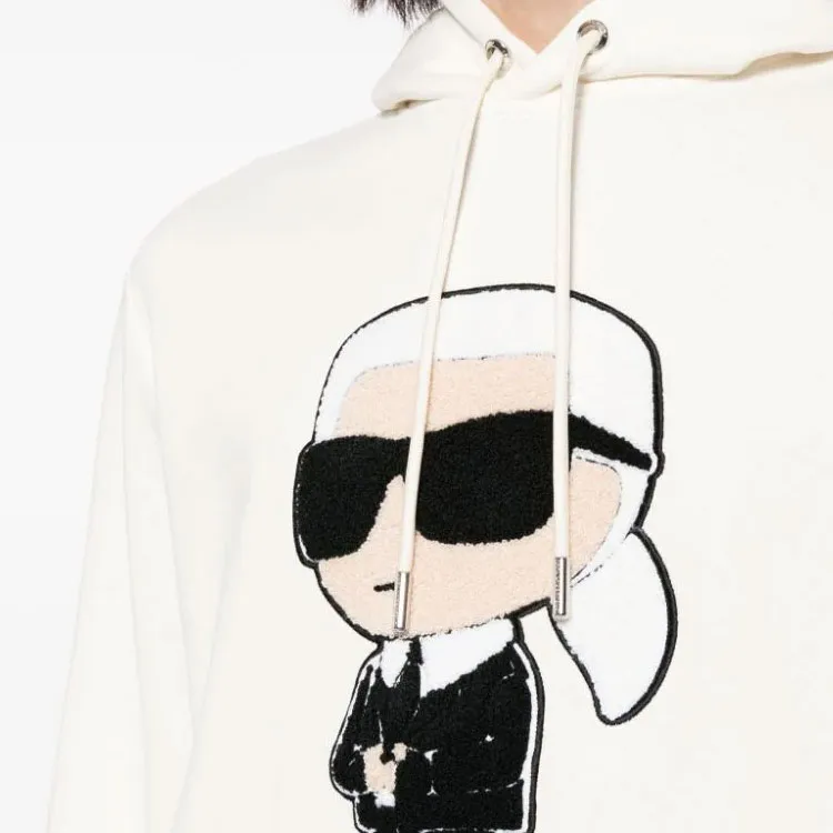 KARL LAGERFELD / Karl Lagerfeld Jeans Patch Hoodie-4