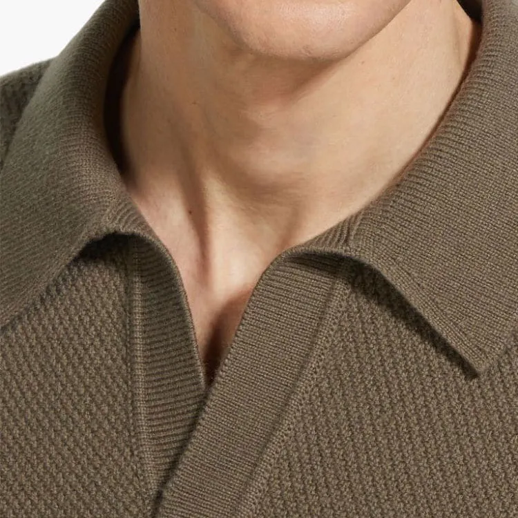 Ermenegildo Zegna Oasi Knitted Polo Shirt-4