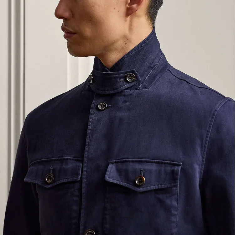 Ralph Lauren Purple Label SS24 Jackets Coats Men's Classic Deep Blue-5