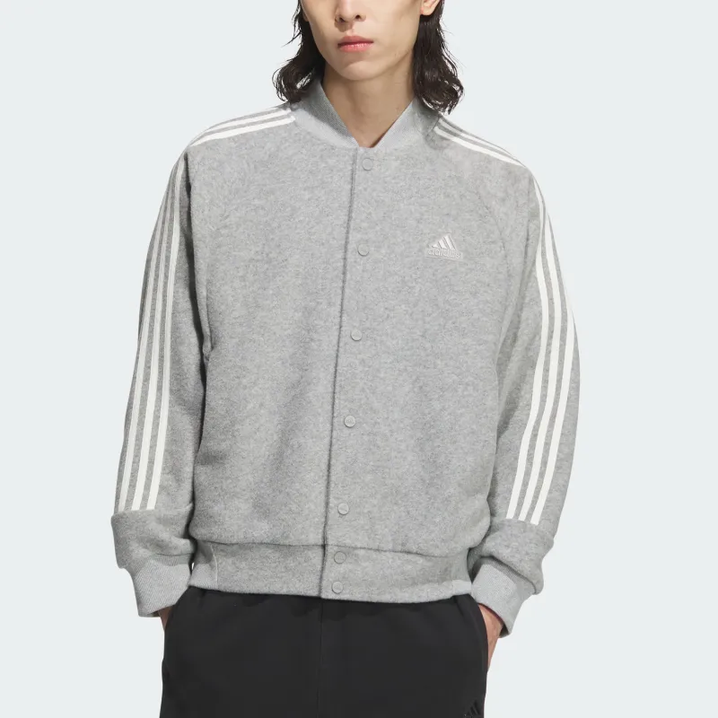 Adidas 3-Stripes FW24 Jackets Coats Unisex Pure Gray-1