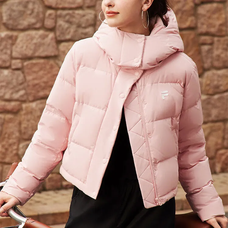 FILA FUSION FOB Down Jacket Women's Berry Pink-2