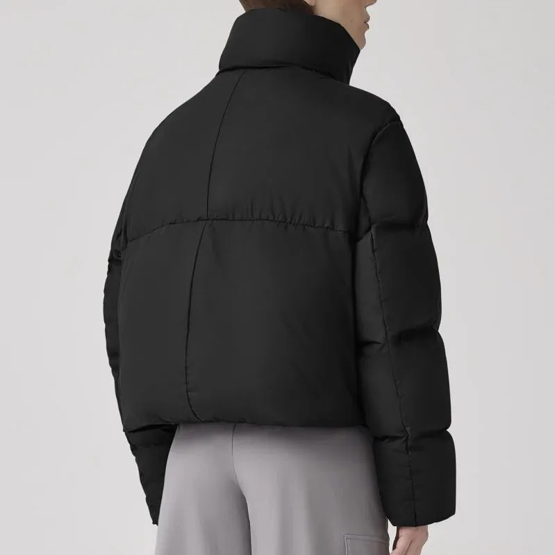 Canada Goose Garnet Zip-Up Cropped Puffer Jacket-3