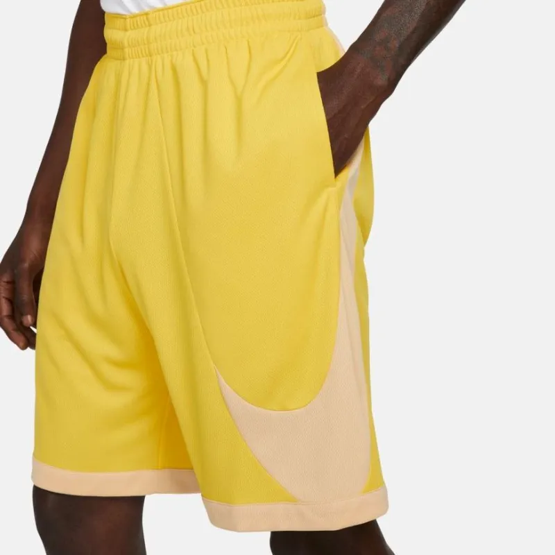 Nike Basketball Shorts Men's Yellow-4