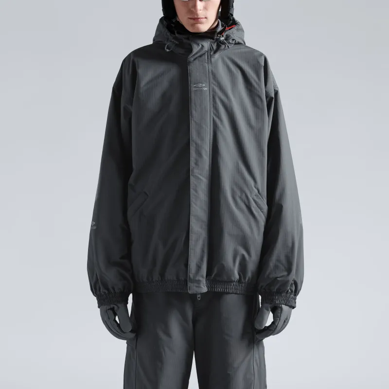 Balenciaga Jackets Coats Regular Fit Men's Dark Gray-5