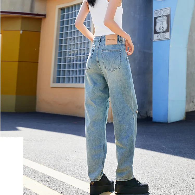 Ran and pure Jeans Women's Blue-4