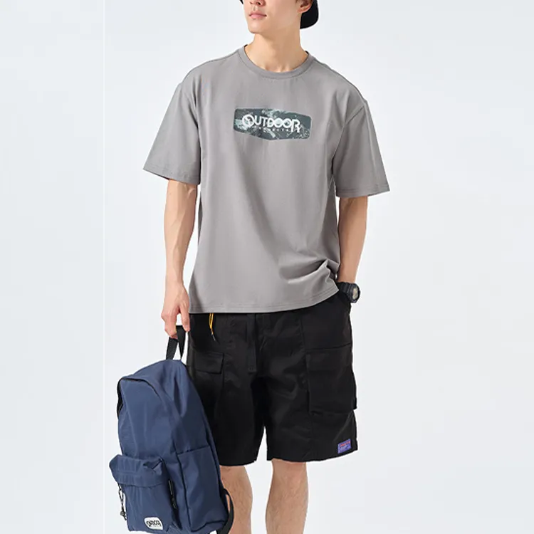 OUTDOOR PRODUCTS T Shirts Men Medium Gray-1