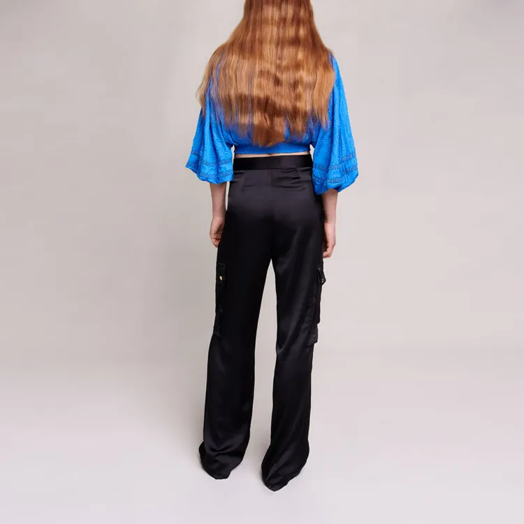 Maje Casual Pants Women's Black-2
