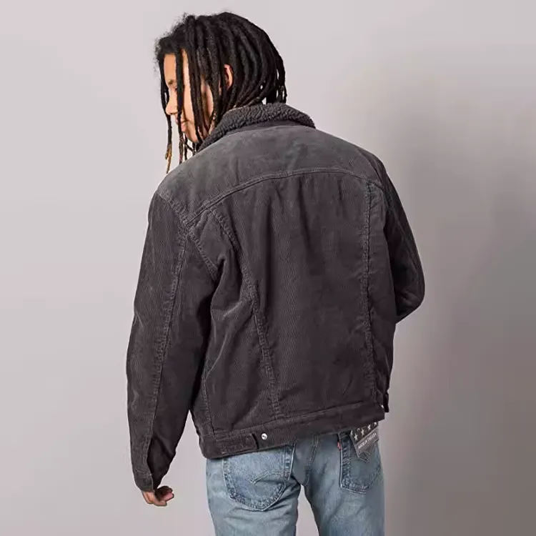 Levis Jackets Unisex Gray-3