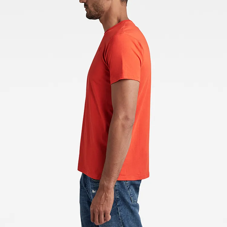 G STAR RAW T Shirts Men Cinnabar Red-3