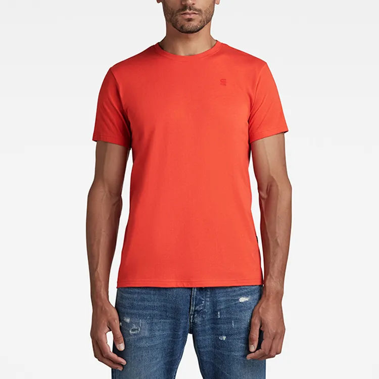 G STAR RAW T Shirts Men Cinnabar Red-1