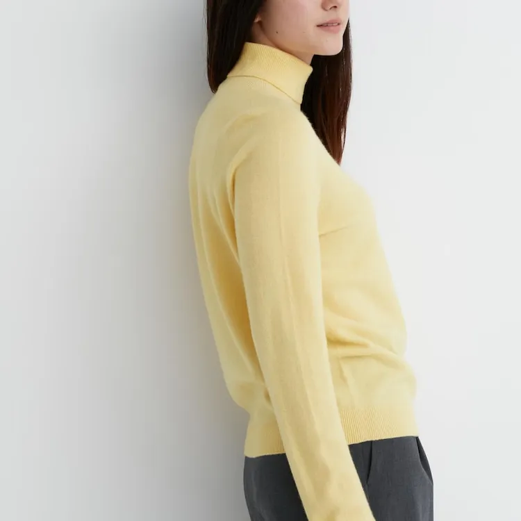 UNIQLO Knitwear Women's 41 Apricot Yellow-2