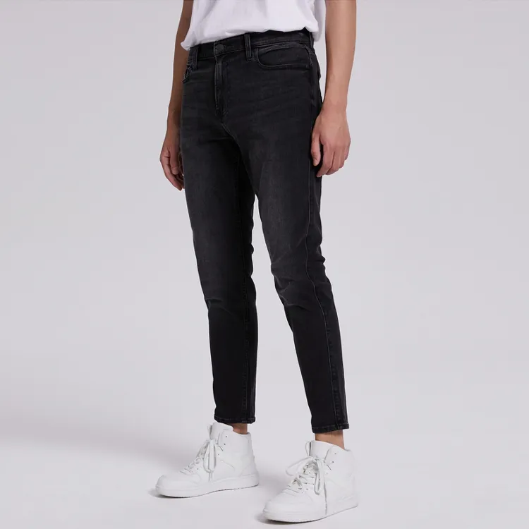 Hollister Jeans Men Black-3