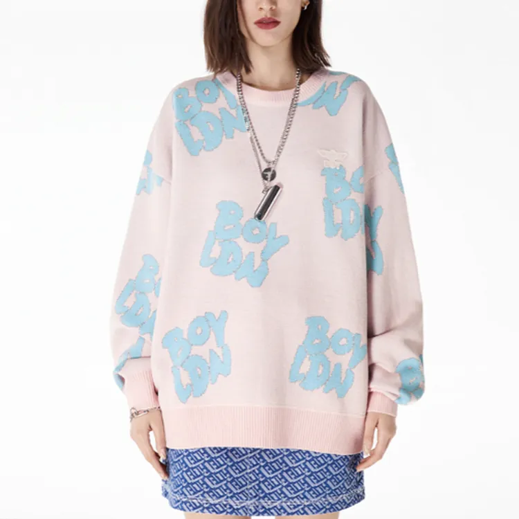 Boy London Sweaters Women's Pink-1