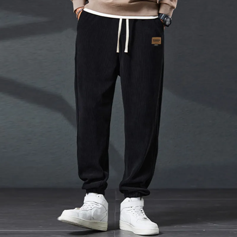 Tonlion Casual Pants Men's Black-1