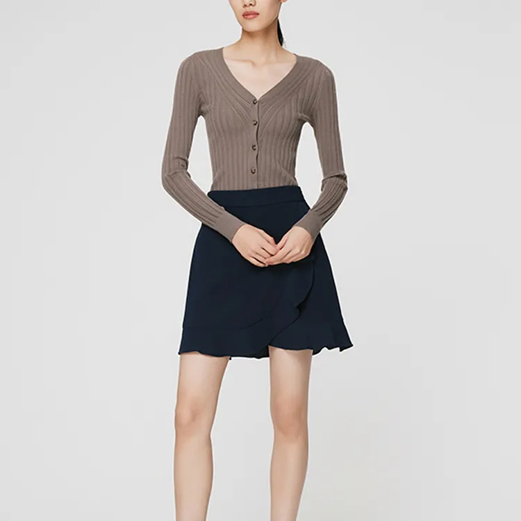 CLUB MONACO Casual Short Skirts Women's Marine Blue-2