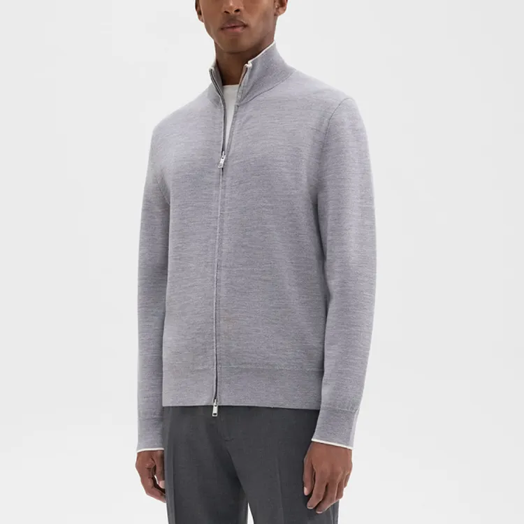 THEORY Jackets Men Cool Gray-1