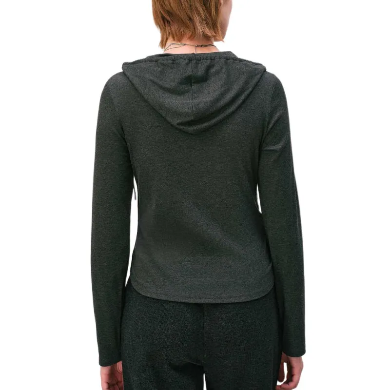 DKNY Sweatshirt Women's Dark Gray-1