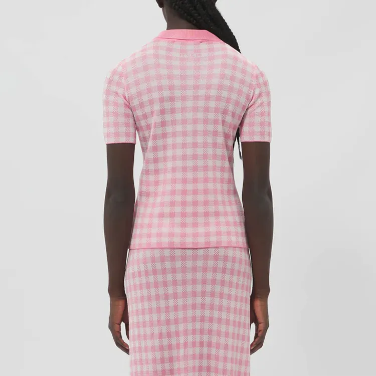 MSGM Polo Shirts Women's Pink-1