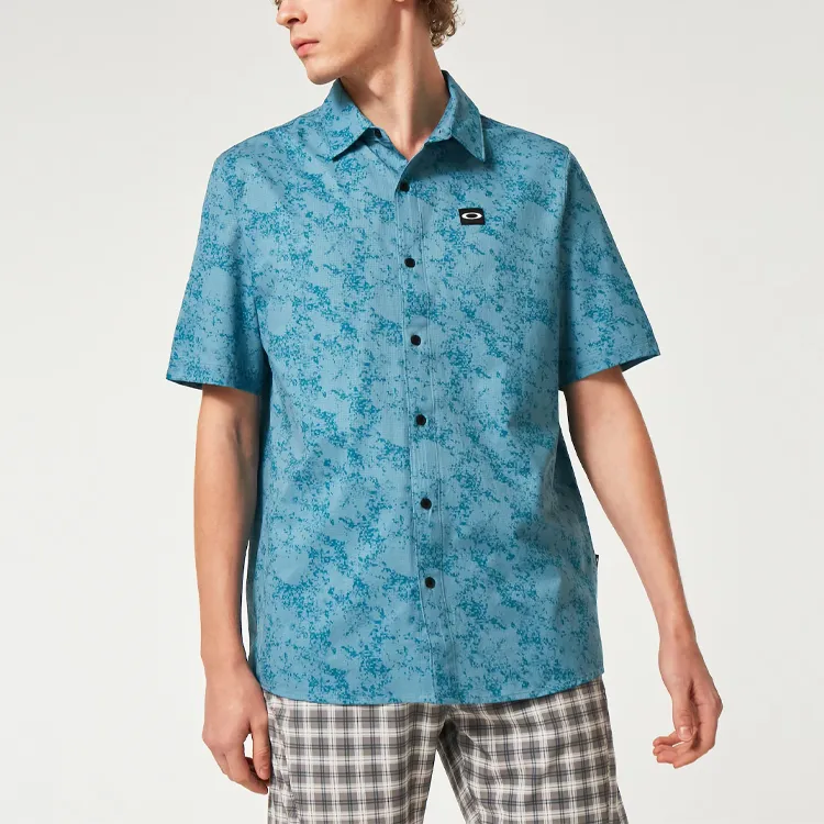 Oakley Shirts Men Light Blue-2