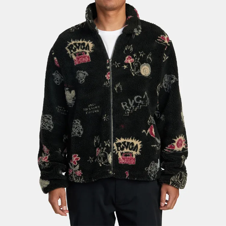 RVCA Jackets Unisex Black-1