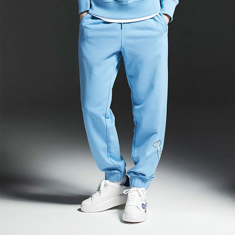 MLB Paisley Knitted Sweatpants Unisex Blue-2