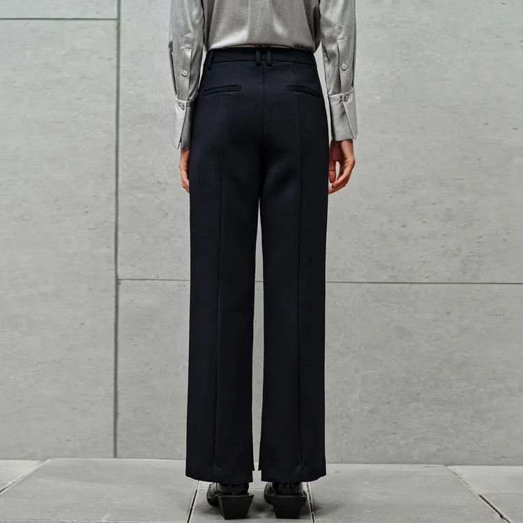 INSUN Suit Trouser Women's Navy Blue-3