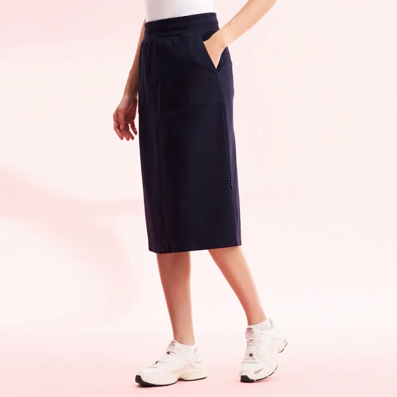 NAUTICA Casual Long Skirts Women's Navy Blue-5