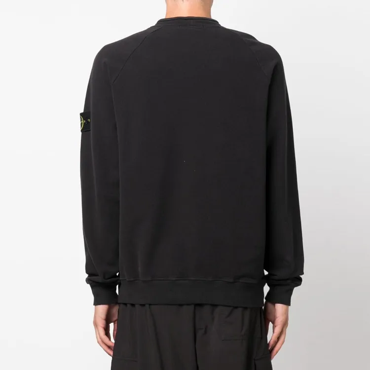 STONE ISLAND Sweatshirts Men Black-2