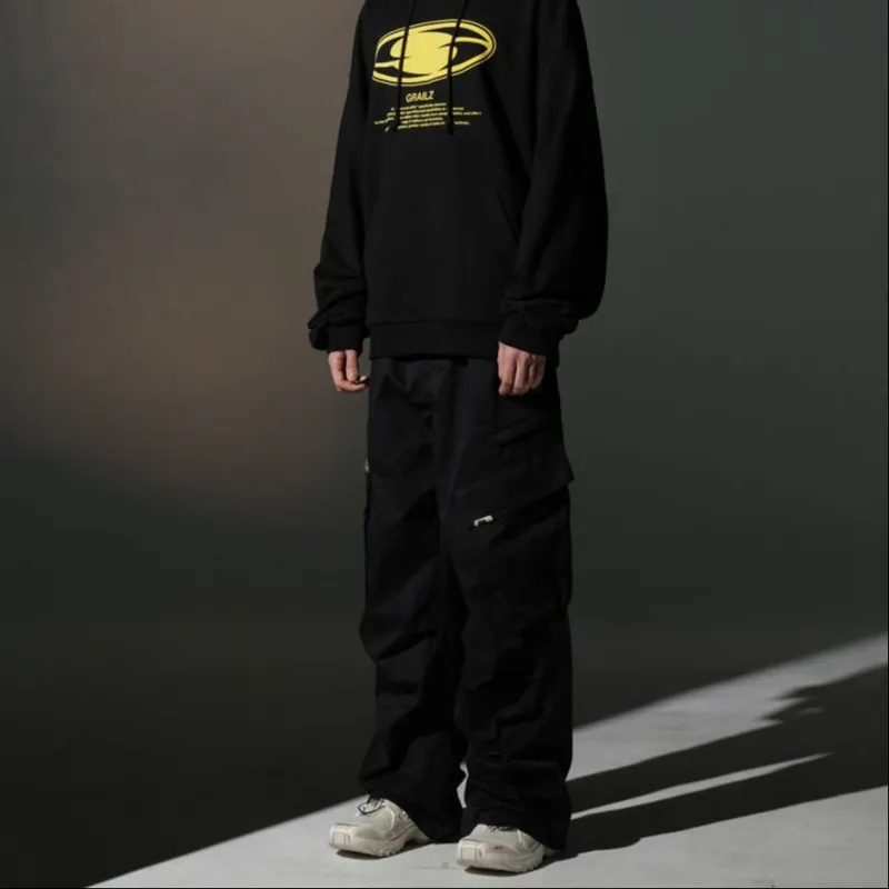 GRAILZ FW23 Cargo Pants Men's Black-4